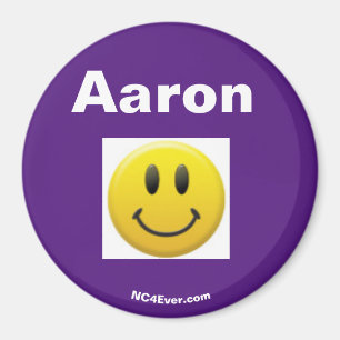 Paarse Aaron Smile magnet