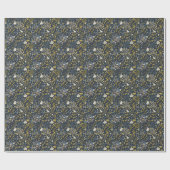 Paarse abstract cadeaupapier (Vlak)