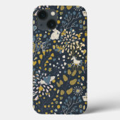 Paarse abstract Case-Mate iPhone case (Achterkant)
