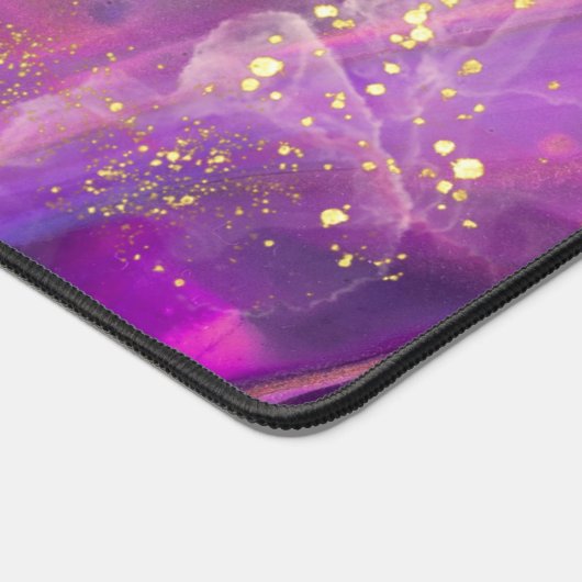 Paarse Abstracte bureaumat (Hoek)