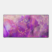 Paarse Abstracte bureaumat (Voorkant)