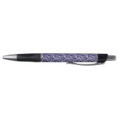 Paarse Abstracte Dierenprint Pen (Bodem)