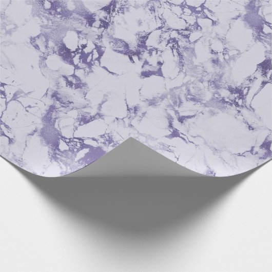 Paarse Abstracte fantasie Cadeaupapier (Hoek)