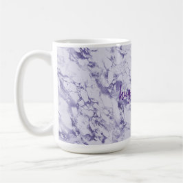 Paarse Abstracte fantasie Koffiemok