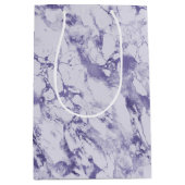 Paarse Abstracte fantasie Medium Cadeauzakje (Voorkant)