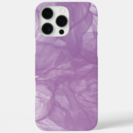 Paarse Abstracte Inktstroom – Zachtheid en mysteri Case-Mate iPhone Case (Achterkant)