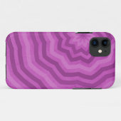 Paarse Abstracte Ontwerp Nuances Case-Mate iPhone Case (Achterkant (horizontaal))