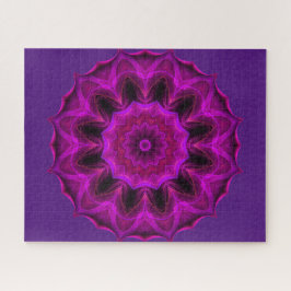 Paarse Abstracte puzzel
