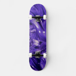 Paarse Abstracte skater board Persoonlijk Skateboard