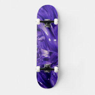 Paarse Abstracte skater board Persoonlijk Skateboard