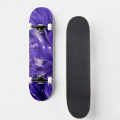 Paarse Abstracte skater board Persoonlijk Skateboard (Voorkant)