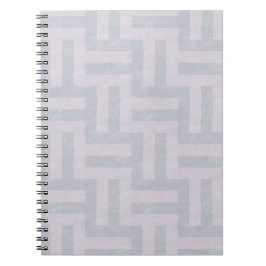 Paarse Abstracte strepen Notitieboek