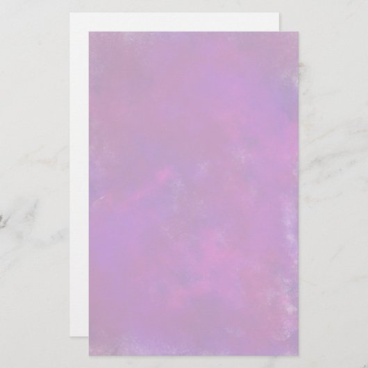 Paarse Abstracte textuur Briefpapier (Voorkant / Achterkant)