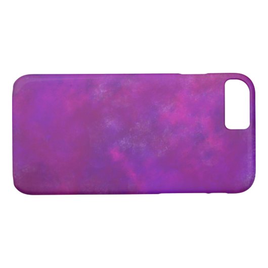 Paarse Abstracte textuur Case-Mate iPhone Case (Achterkant (Horizontaal))