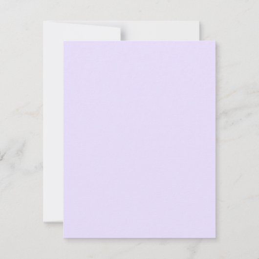 Paarse Abstracte uitnodiging van de Florence-parti (Achterkant)