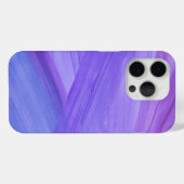 Paarse Abstracte Waterverf Patroon Case-Mate iPhone Case (Achterkant (horizontaal))