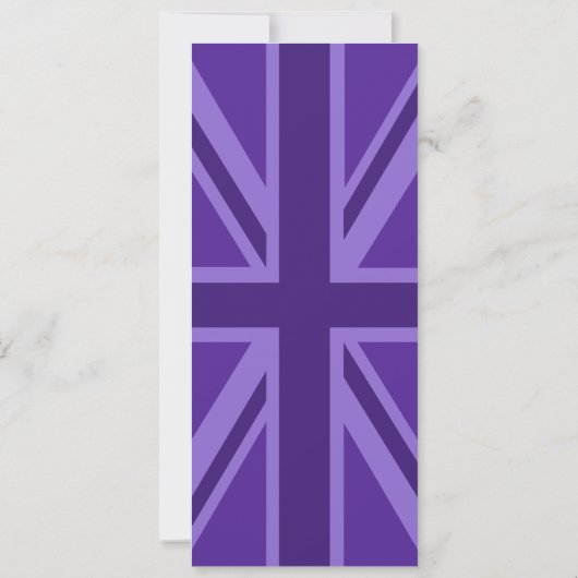 Paarse accenten houden kalm- en Jouw tekst-Uniefou (Achterkant)