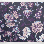 Paarse achtergrond Big Floral naadloos patroon Drieluik Kaart (Binnenkant midden)