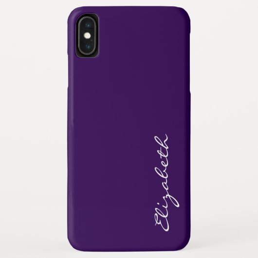 Paarse achtergrond Case-Mate iPhone case (Achterkant)