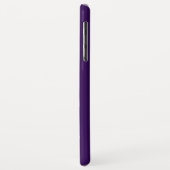 Paarse achtergrond Case-Mate iPhone case (Achterkant/links)