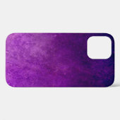 Paarse achtergrond grijptextuur Case-Mate iPhone case (Achterkant (horizontaal))