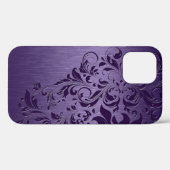 Paarse achtergrond met diepe Paarse vlakte Case-Mate iPhone Case (Achterkant (horizontaal))