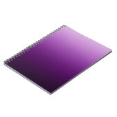 Paarse achtergrond notitieboek (Linkerzijde)