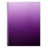 Paarse achtergrond notitieboek (Voorkant)