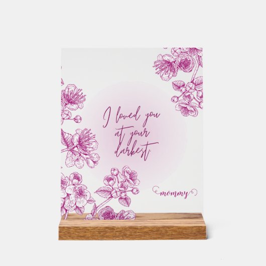 paarse acrylgift acryl bord (Voorkant)