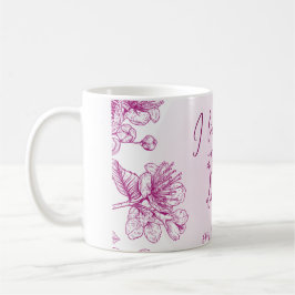 paarse acrylgift koffiemok