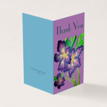 Paarse Adenium Hartelijk dank