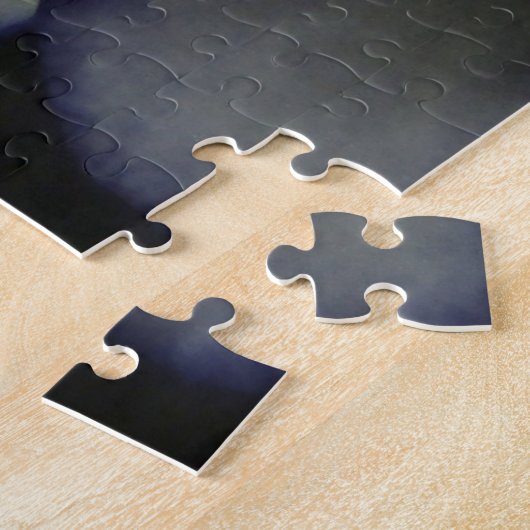 paarse afrikaanse violette bloemen puzzel (Zijkant)