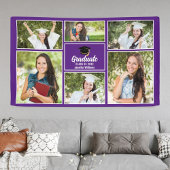 Paarse Afstuderen fotograafpartij Spandoek