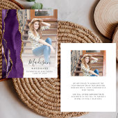 Paarse Agaat Foto 2024 Afstuderen Aankondiging