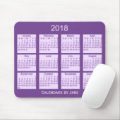 paarse agenda 2018 van Janz Muismat (Met muis)