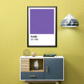 Paarse album - White Border Perfect Poster