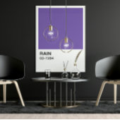 Paarse album - White Border Perfect Poster