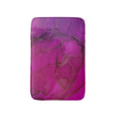 Paarse alcoholinkt badmat (Voorkant Verticaal)