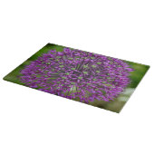 Paarse alliantiebloem snijplank (Hoek)