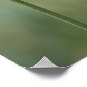 Paarse allianties met natuurlijke diffuse achtergr poster (Hoek)