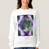 Paarse Allium gepersonaliseerde Creëer Uw eigen fo Trui (Voorkant)