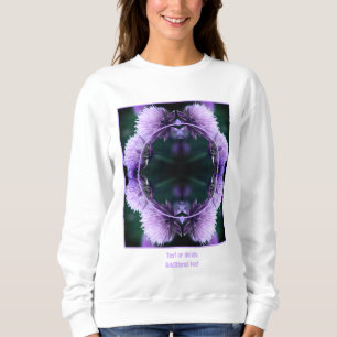 Paarse Allium gepersonaliseerde Creëer Uw eigen fo Trui