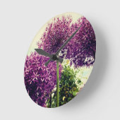 Paarse Allium Ronde Klok (Hoek)