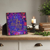 Paarse Als je wilt vliegen Inspirivity Fotoplaat