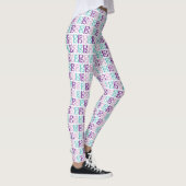 Paarse Alto Clef Leggings (Rechts)