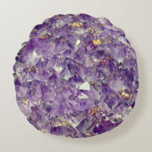 Paarse amethist Crystal Gem Stone Look