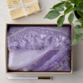 Paarse Amethist Tissuepapier (Geschenk)