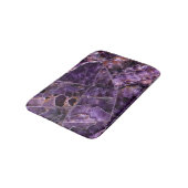 Paarse Amethyst Badmat (Gekanteld)