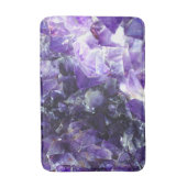 Paarse amethyst badmat (Voorkant Verticaal)