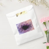 Paarse Amethyst Bedankzakje (Gezegeld)